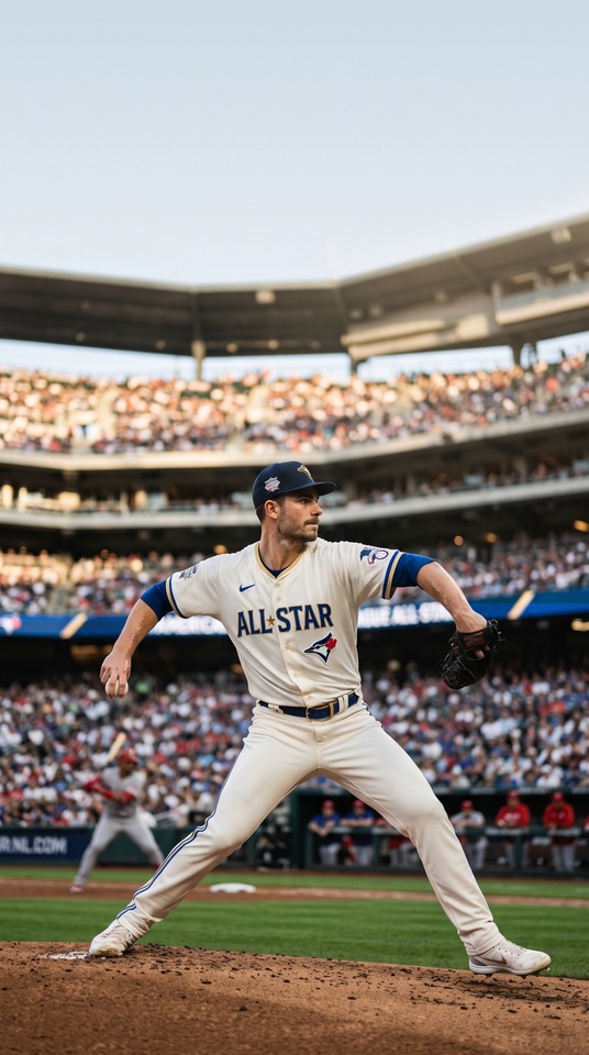Dylan Cease All-Star Starting Pitcher - 4K Wallpaper