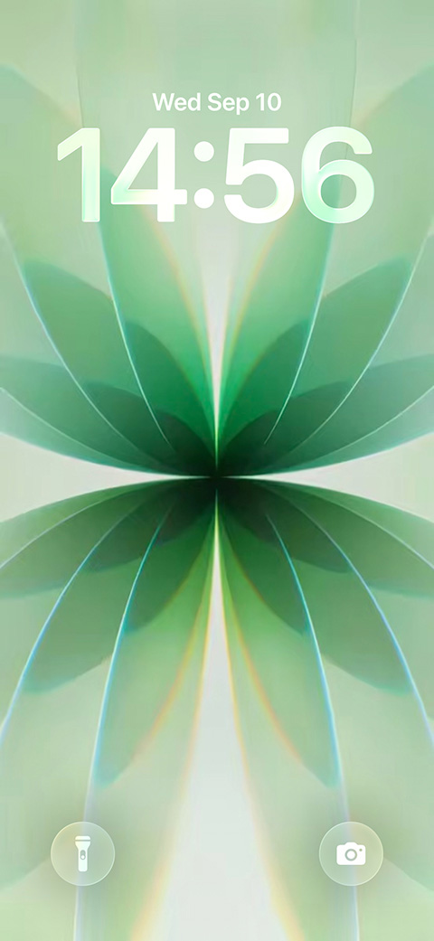 Art de Feuilles Géométriques - Arrière-plan 4K