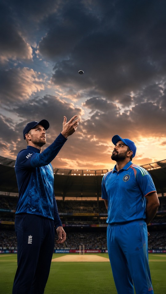 eng vs ind toss Cricket 4K Sperrbildschirm