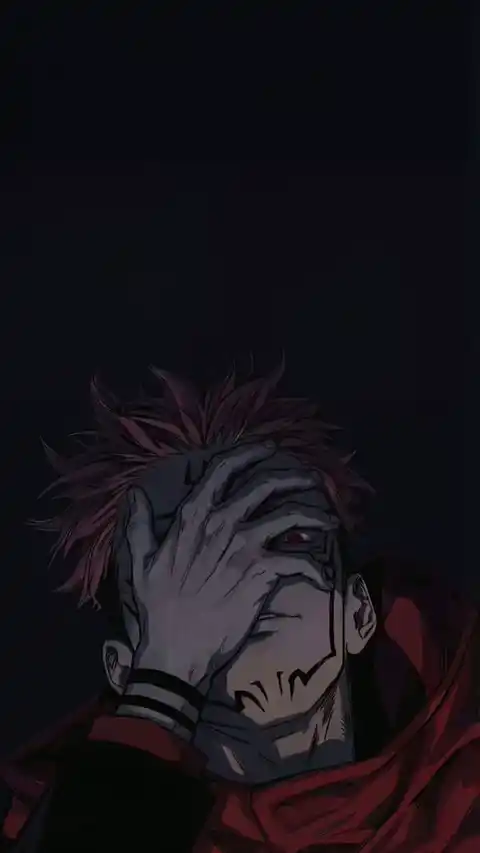 Sukuna Jujutsu Kaisen Arrière-plan Dynamique Sombre