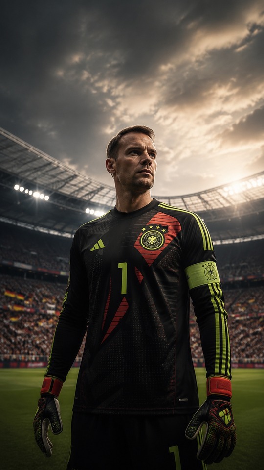 Manuel Neuer DFB Legende - 4K Hintergrundbild