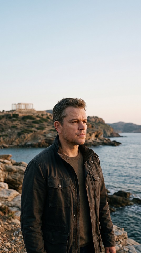 Matt Damon The Odyssey Cinematic - 4K Wallpaper