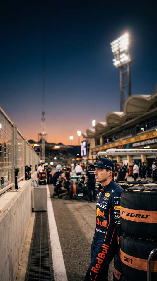Max Verstappen Red Bull Racing F1 - 4K Phone Background