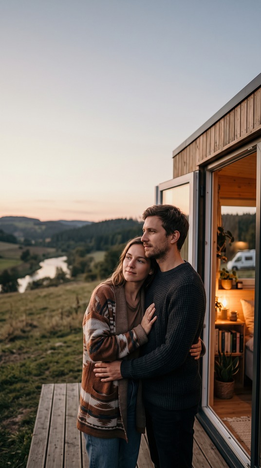 Partnerschaft Tiny House Lifestyle - 4K Lock Screen
