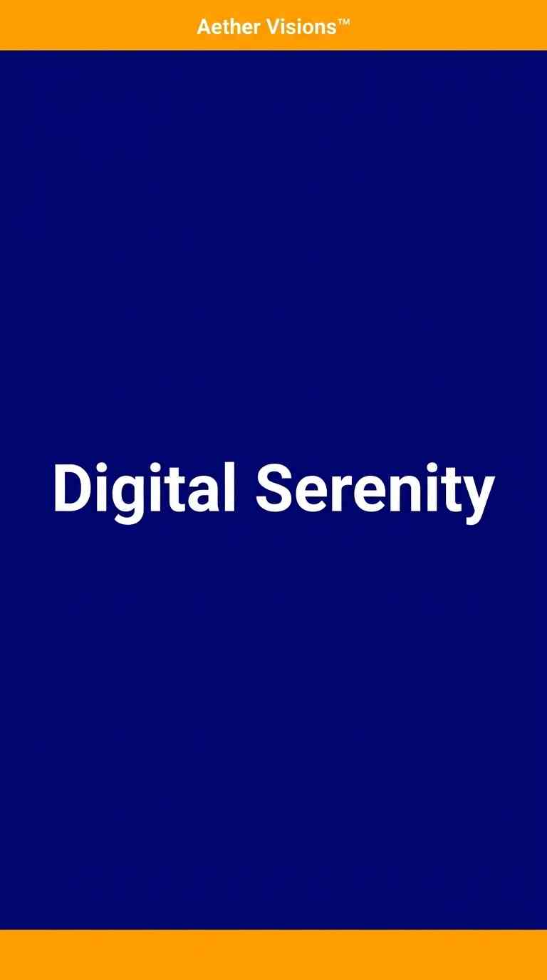 Digital Serenity Minimalista - Fondos de Pantalla 4K