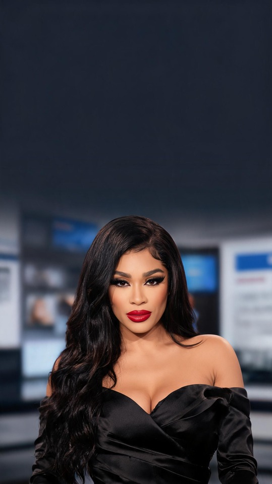 Cardi B Realistic Portrait - 4K Phone Background