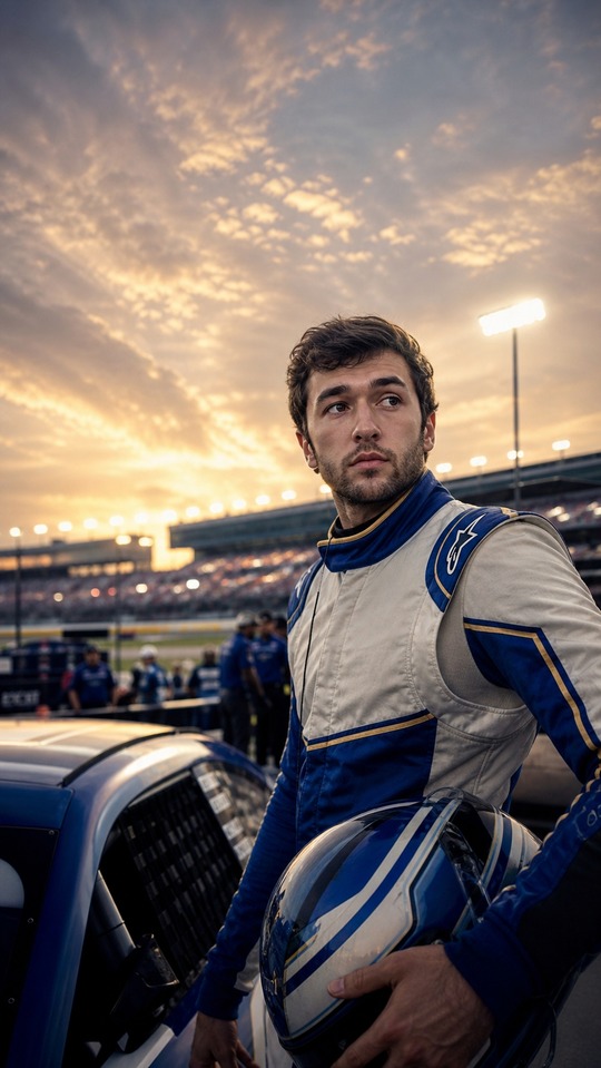 Chase Elliott Rennsport Porträt - 4K Wallpaper