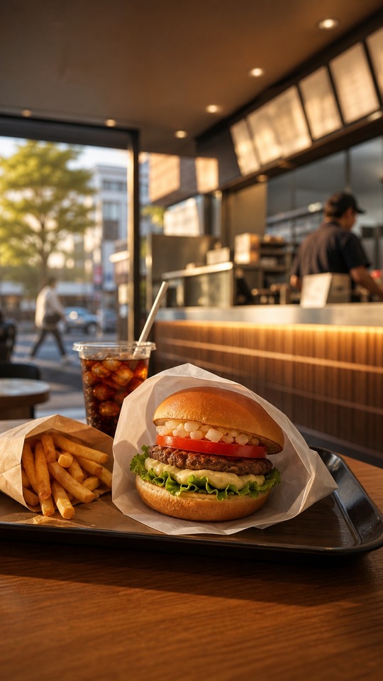 Mos Burger Menu Inspired Fast Food - 4K Wallpapers