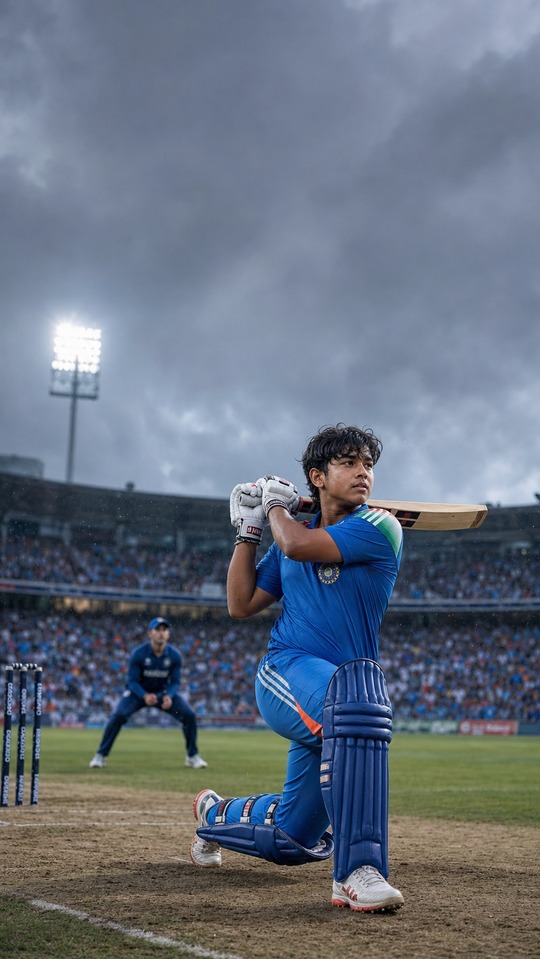 म ईन अल Moin Ali & Vaibhav Suryavanshi Action - 4K Wallpaper
