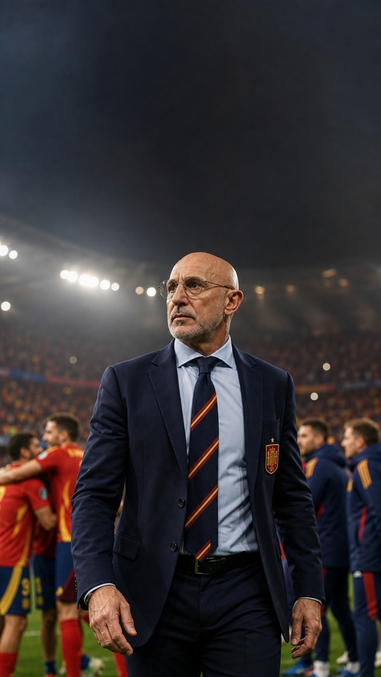 Luis de la Fuente Castillo - Spanish National Team Coach 4K Wallpaper