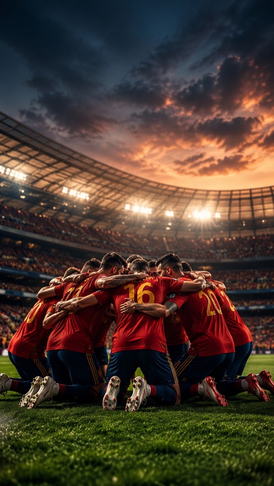 A qué hora juega España - Selección Española 4K