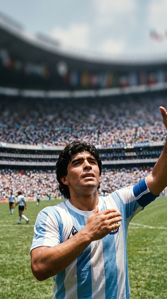 Maradona Argentina Leyenda del Fútbol - Fondos 4K