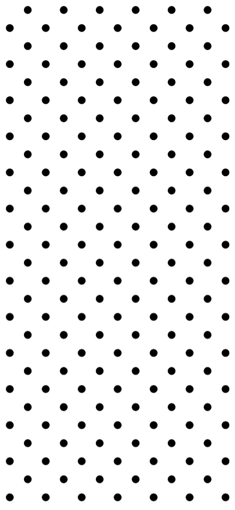 Schwarze Punkte Minimalistisch - 4K Handy Wallpaper