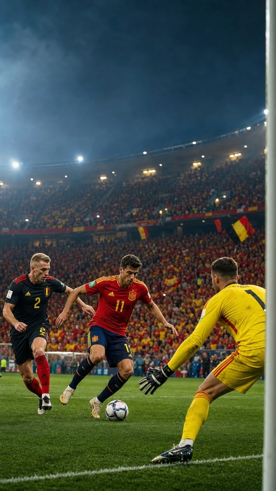 espagne belgique 축구 액션 - 4K 배경화면