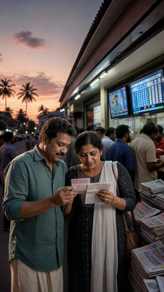 Lottery Live Kerala Result - 4K Background