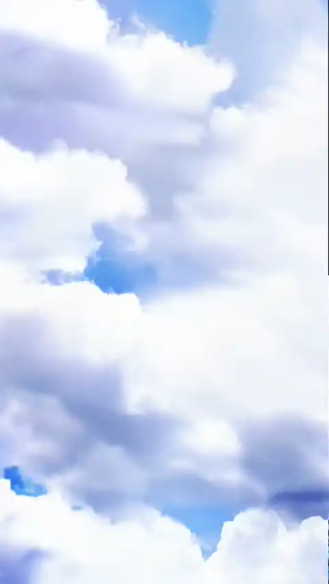 Serene Blue Sky & Clouds - Live Wallpaper