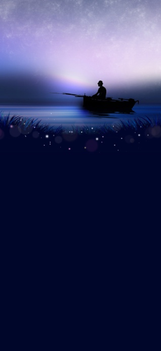 Man Fishing Silhouette - 4K Mobile Backgrounds