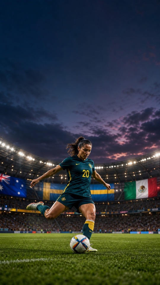 Copa Mundial Femenina Australia - Fondo para Celular