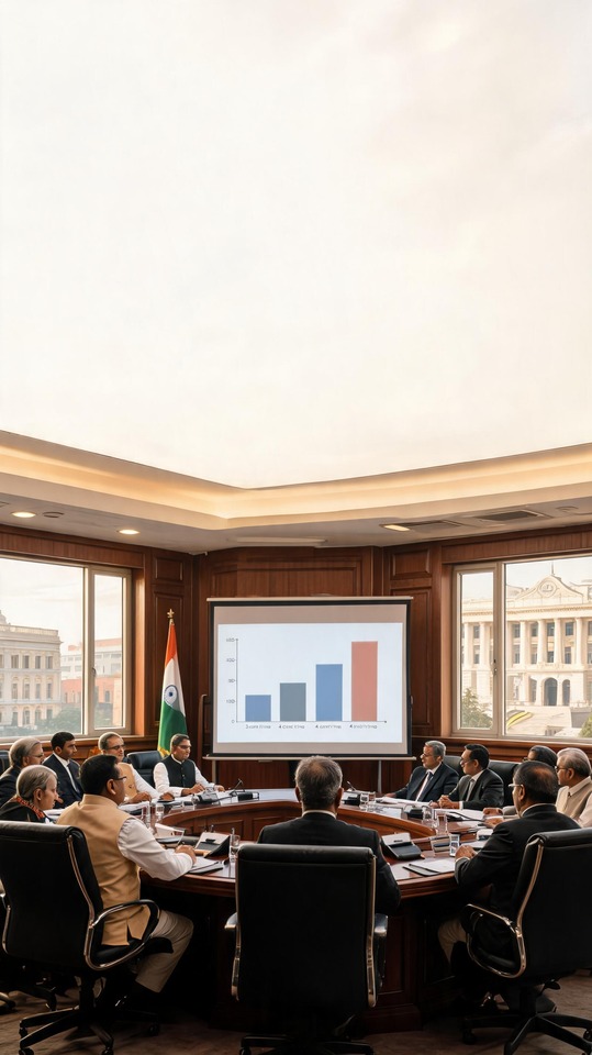 India Cabinet Meeting य र य (Urea) Policy - 4K Wallpaper