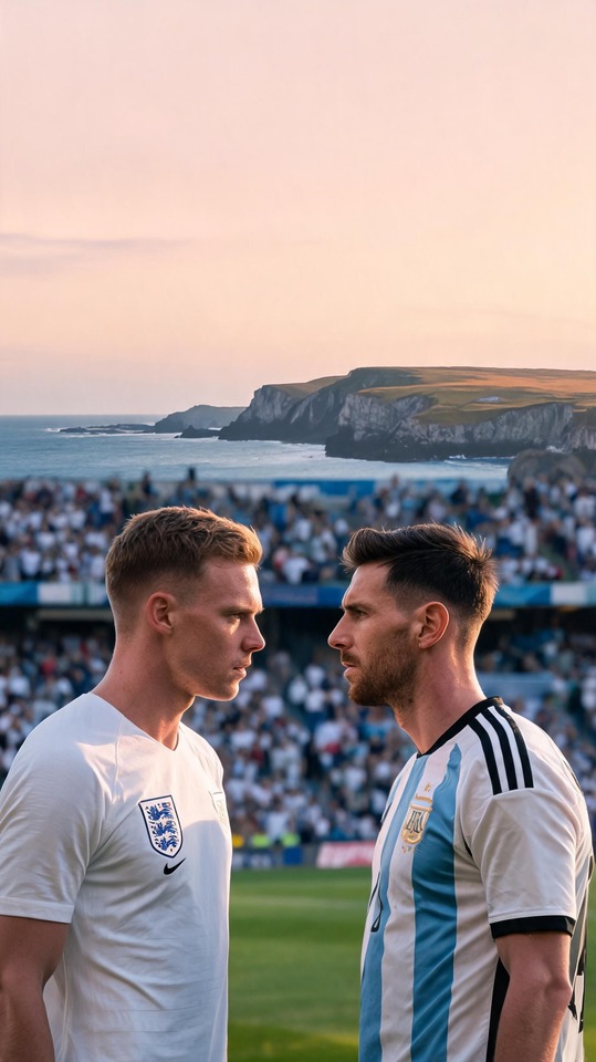 Falklands Football Showdown - 4K Phone Backgrounds