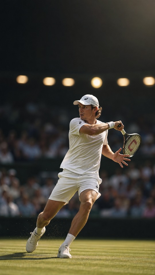Alex de Minaur Wimbledon - 4K Tennis Background