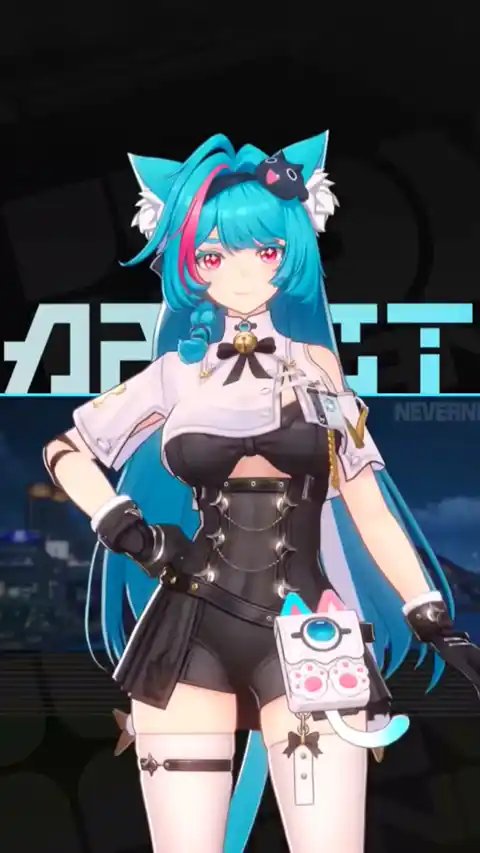 Cyberpunk Anime Cat Girl - 4K Live Wallpaper