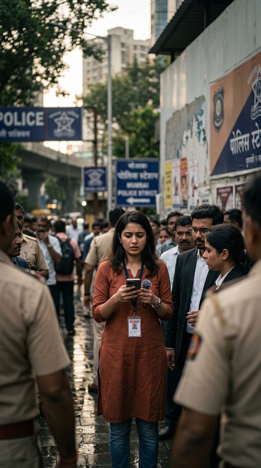 Influencer Reporterin Mumbai - 4K Wallpaper