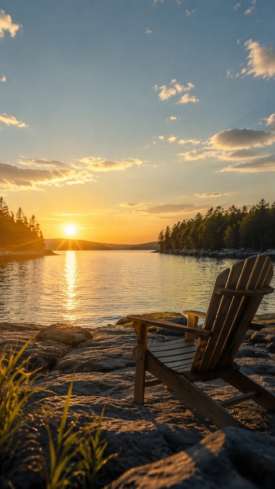 Peaceful Summer Météo Sunset - 4K Backgrounds