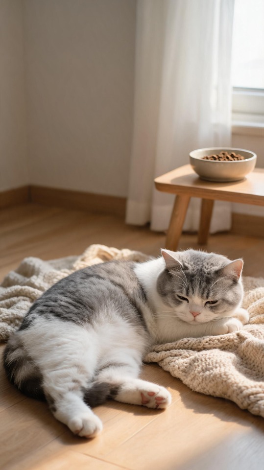 Cute Cat (고양이) Aesthetic - 4K Wallpaper