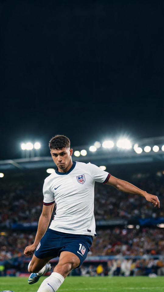 Ricardo Pepi USMNT Fútbol - Fondos para Celular 4K