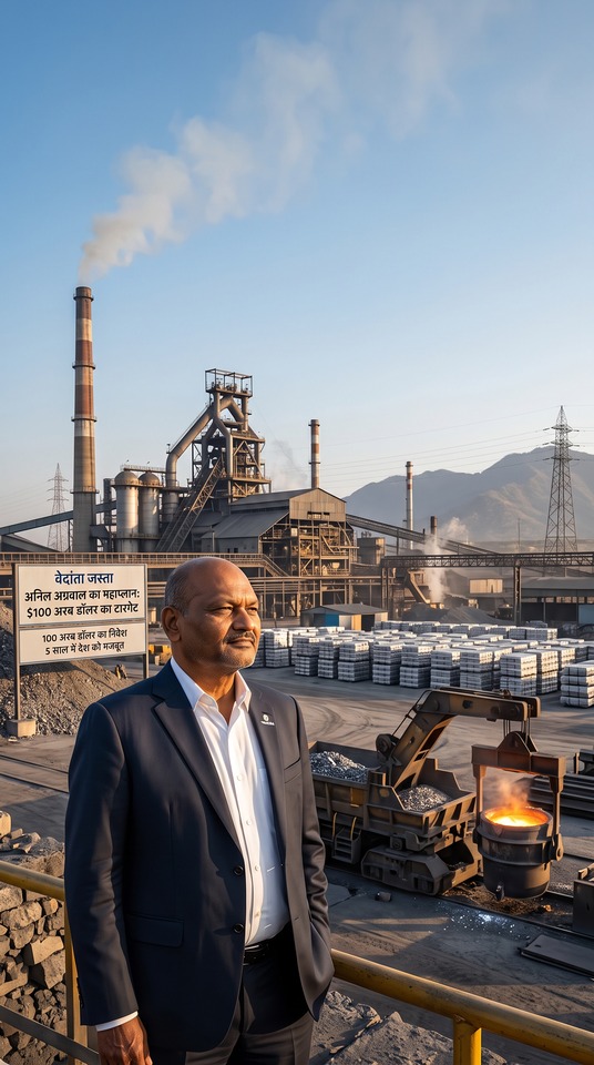 Anil Agarwal Business Vision - 4K Wallpaper