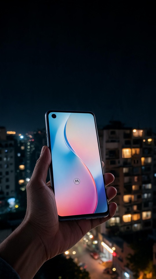 म ट र ल Motorola Nuit Urbaine - Fond d'écran 4K