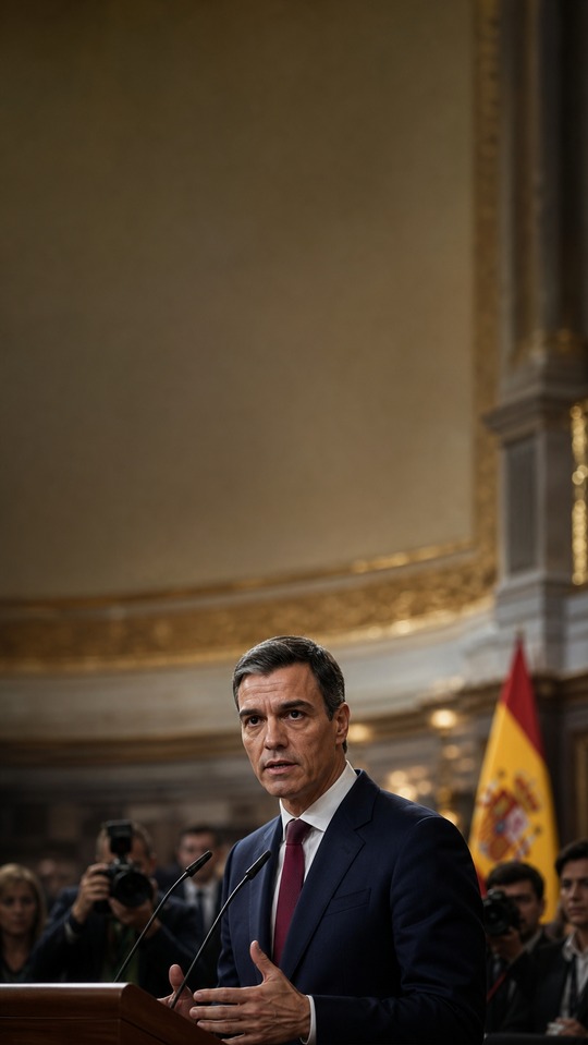 Política Pedro Sánchez - Fondo de Pantalla 4K HD