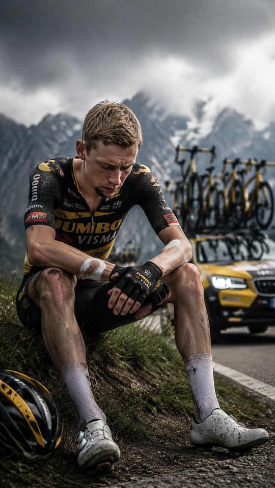 Jonas Vingegaard Abandon - Cinematic Cycling 4K Wallpaper