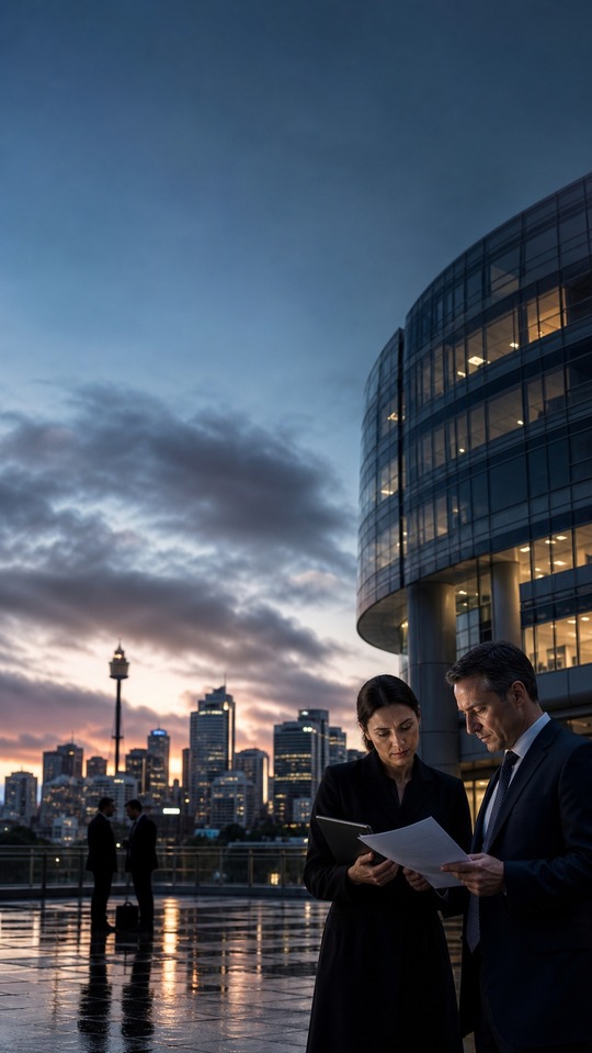 KPMG Professional Business Meeting - 4K Phone Background