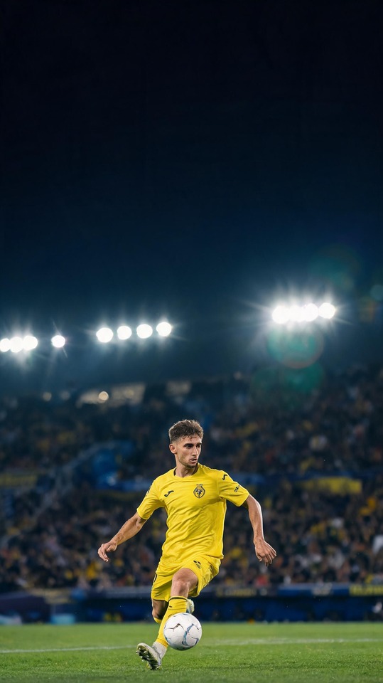 Álex Baena Villarreal Action - 4K Mobile Wallpaper