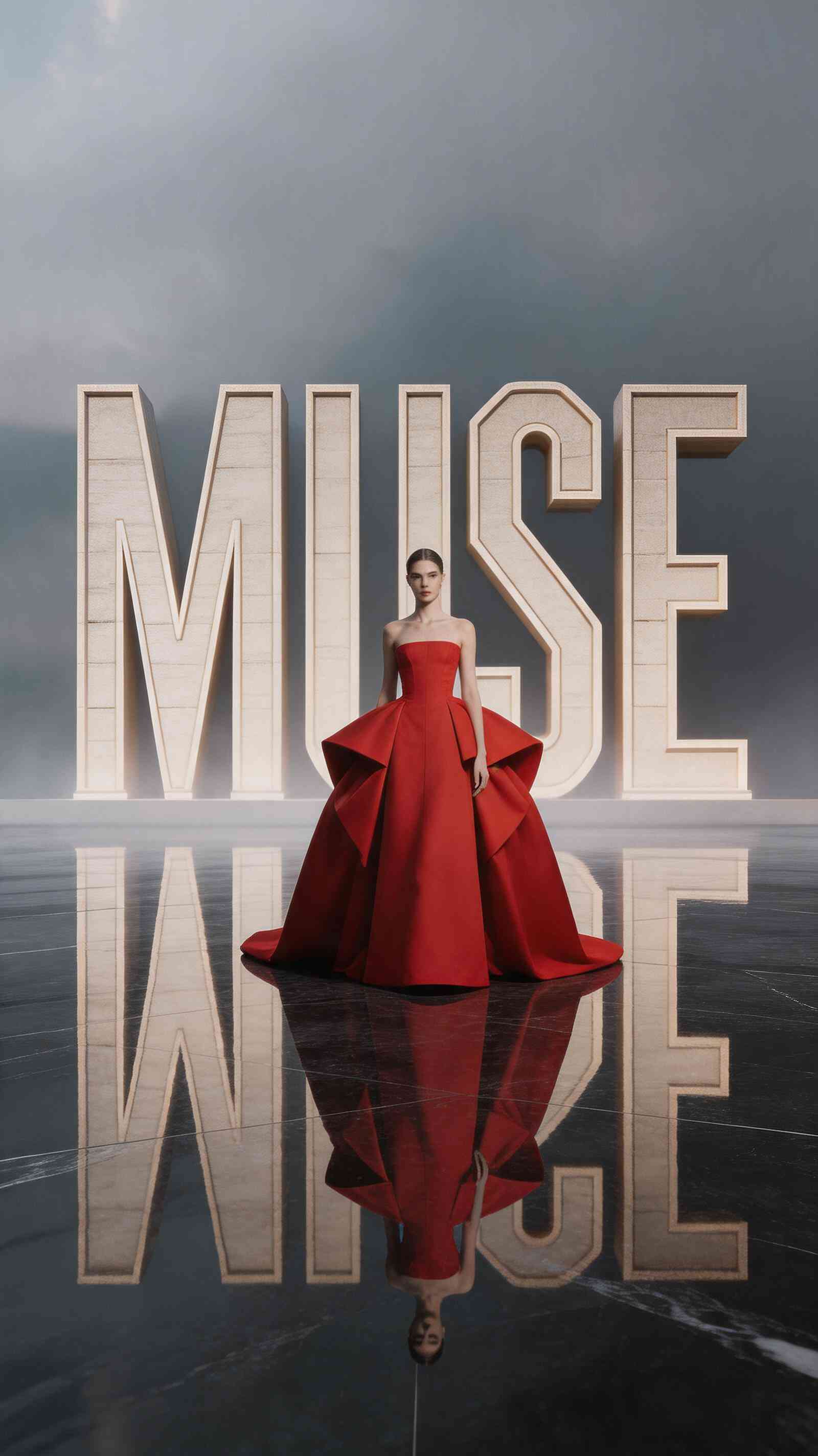 Muse Mode Robe Rouge - Fond d'écran 4K