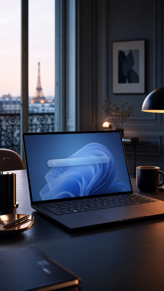 Microsoft Windows 11 Search Paris Edition - 4K Background