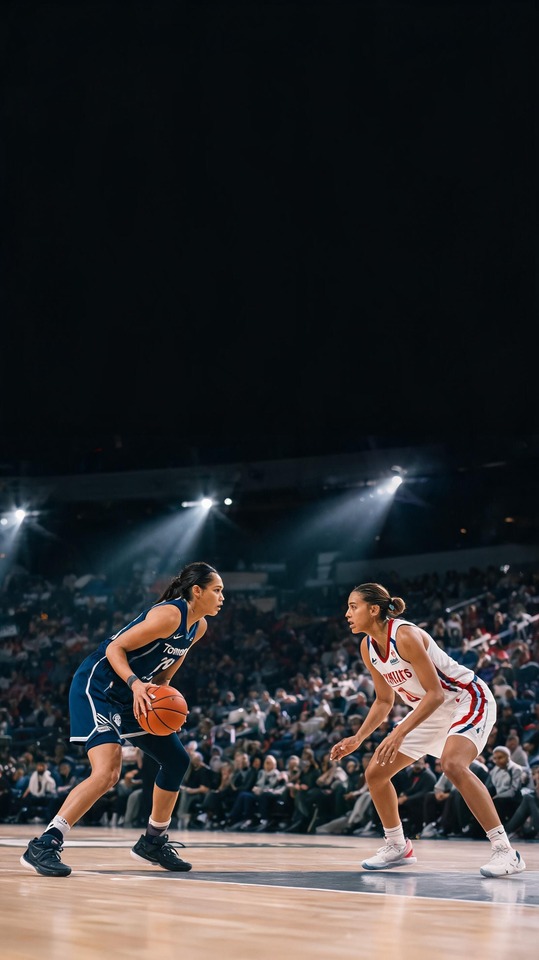 Mystics vs Tempo Basketball Action - 4K Wallpaper