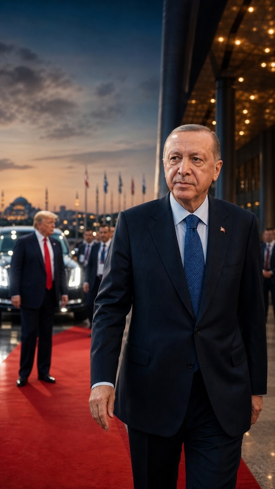 Erdogan NATO Summit Realistic Cinematic - 4K Wallpaper