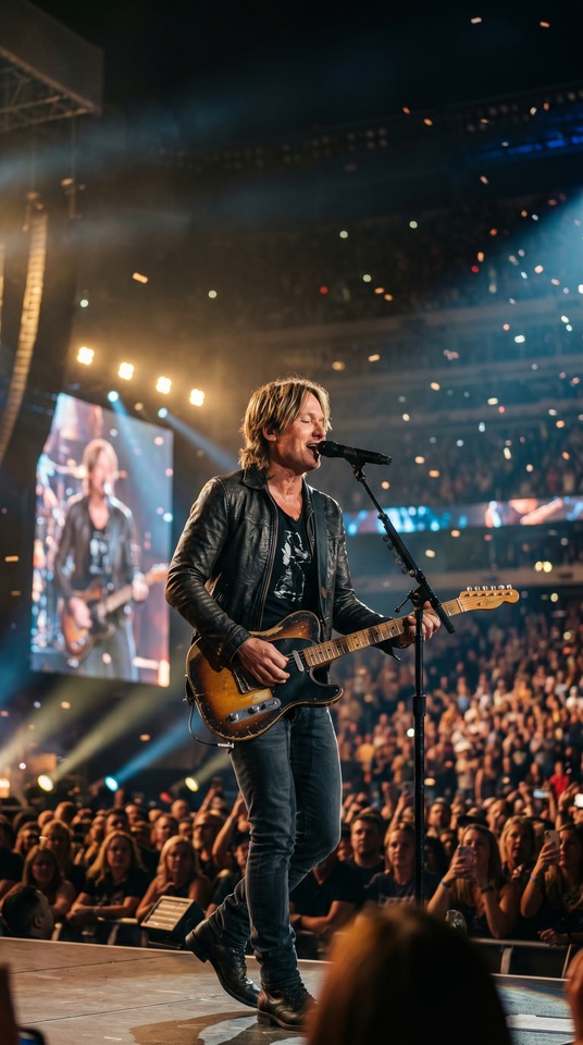 Keith Urban Live Performance - 4K Wallpaper