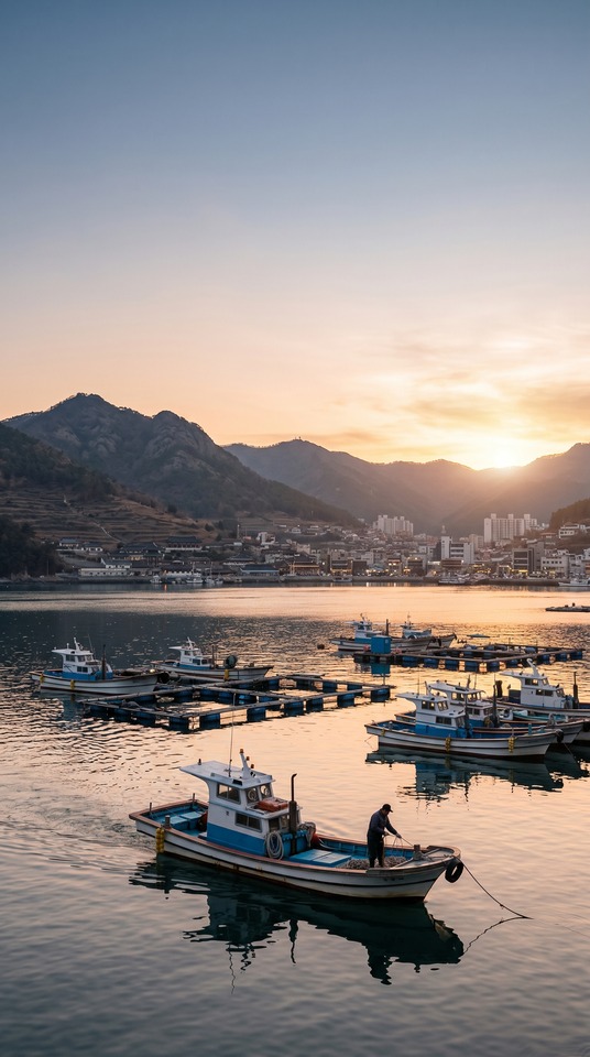 Paisaje Costero de Tongyeong-si - Fondos HD