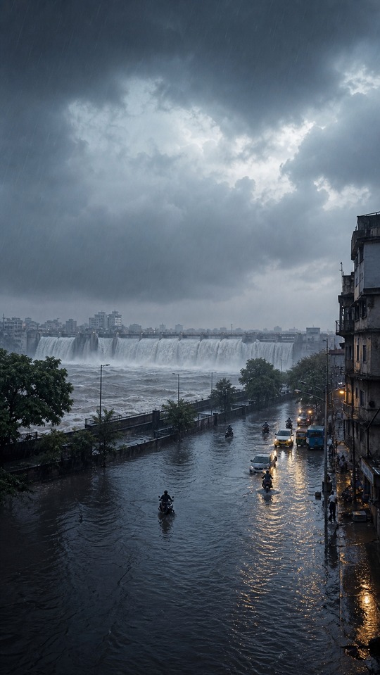 હવ મ ન: Gujarat Monsoon Weather & Flood - 4K Wallpapers