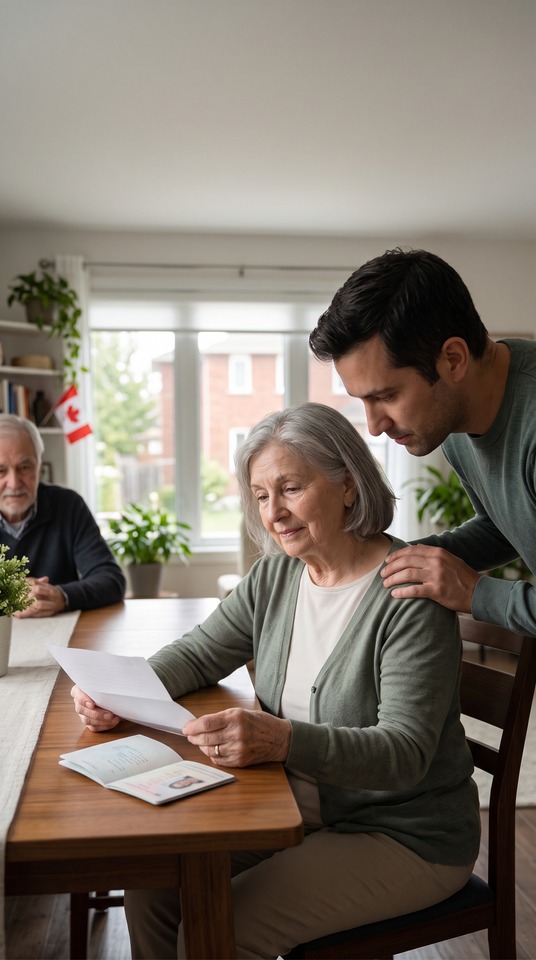Parent Grandparents Sponsorship - Emotional Family 4K Background