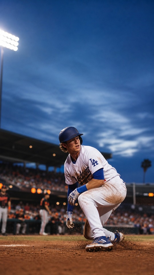 Alex Freeland Dodgers - 4K Hintergrundbild Handy