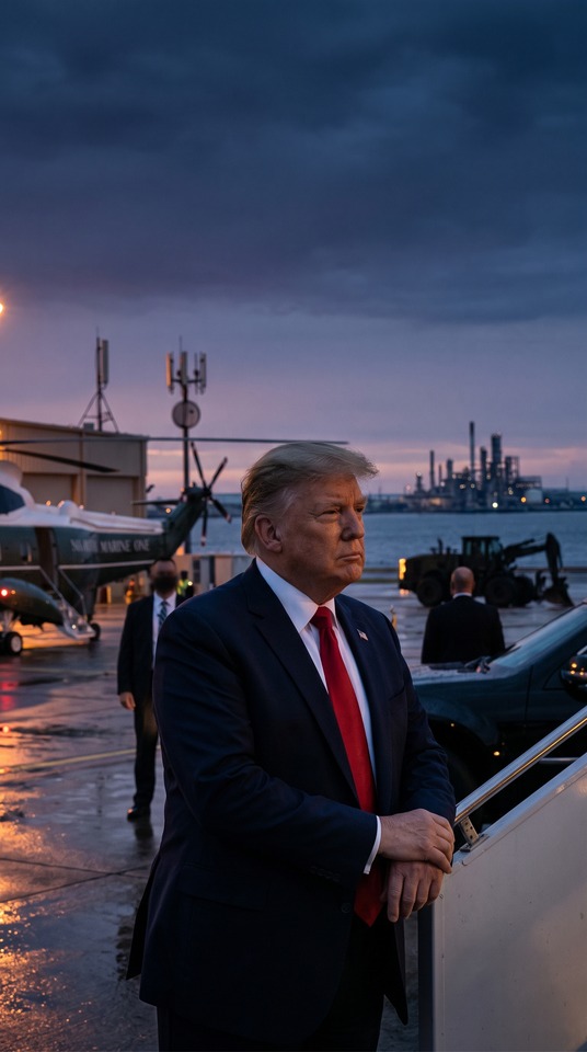 Donald Trump Cinematic Realism - 4K Wallpaper