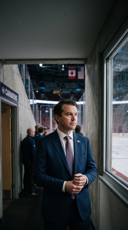 Kent Hughes Montreal Canadiens GM - 4K Wallpaper