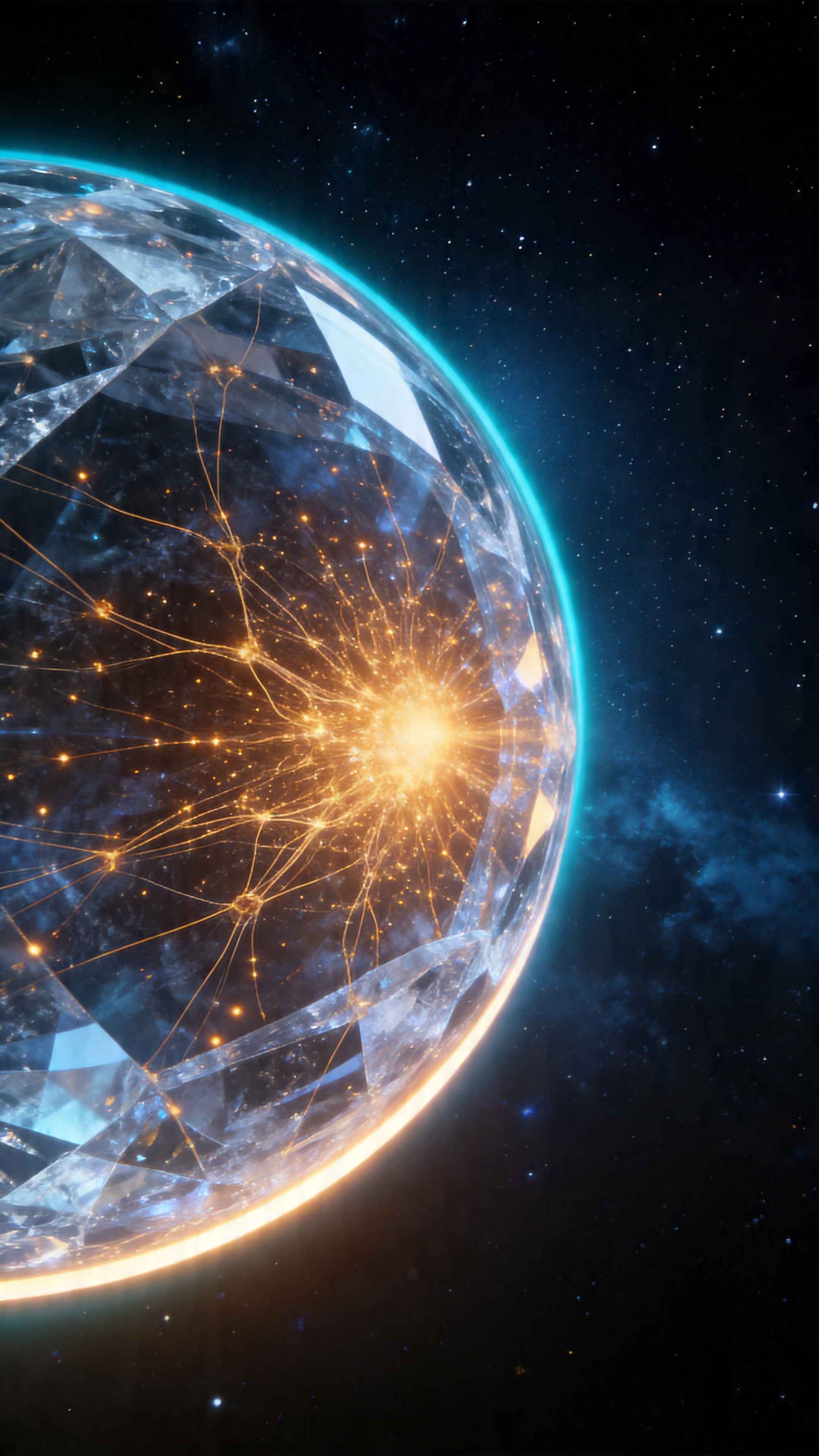 Crystal Celestial Sphere - 4K Wallpapers