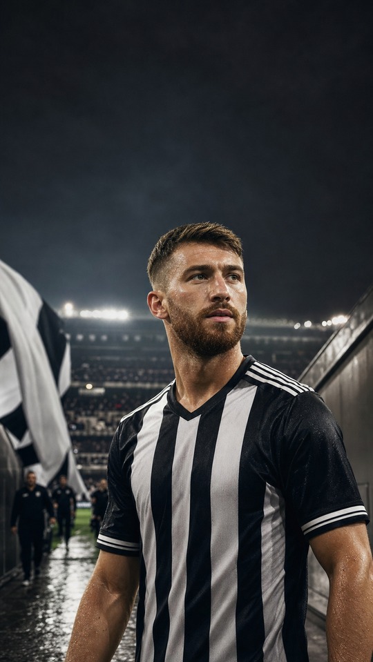 Salih Özcan Fußball Hintergrund - 4K Sperrbildschirm