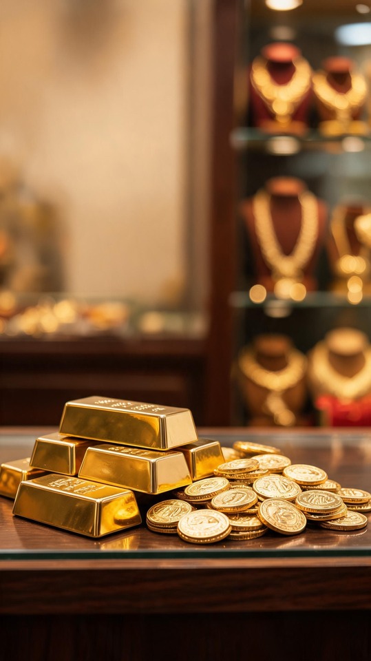Gold Price (വ ല) Realistic 4K Wallpaper
